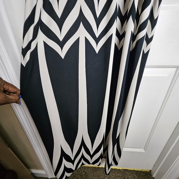 bydeep los Angeles Women Exotic Black and Cream Sundress Size Large - Picture 6 of 10